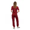 Spodnie medyczne SCRUBS MEDI TEDDY - LLEVANTI MERLOT SCRUB